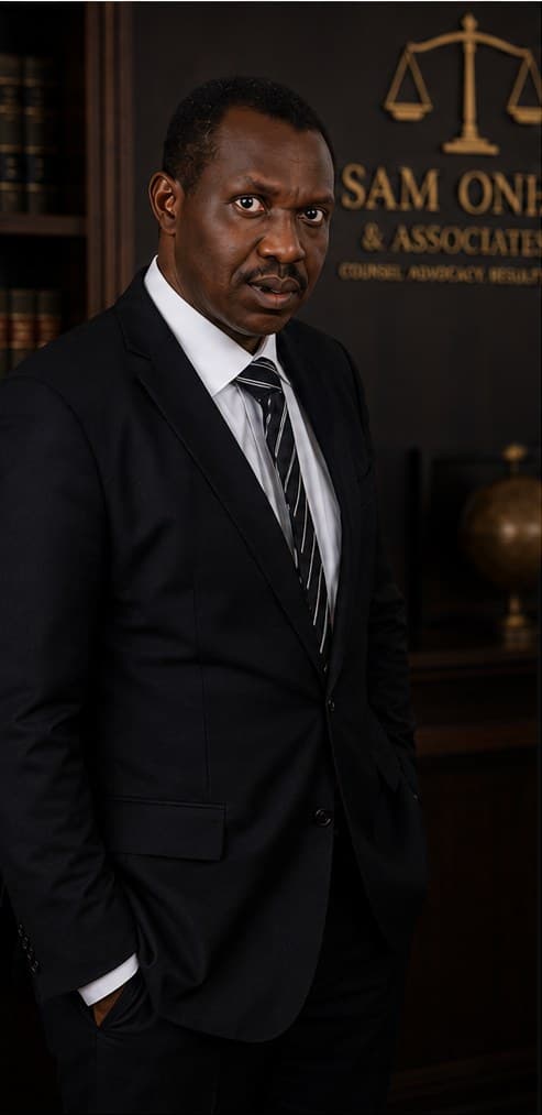 Kingsley Murphy, Esq., Counsel at Sam Onah & Associates, at the chambers in Calabar