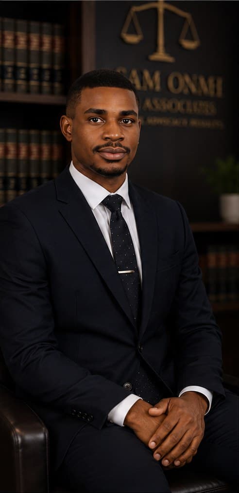 Psalmson Onah, Esq., Counsel at Sam Onah & Associates, at the chambers in Calabar